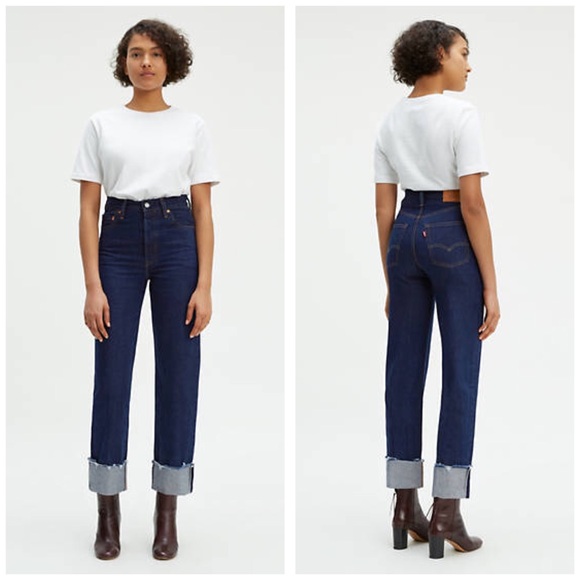 Ribcage Straight Selvedge Jeans 